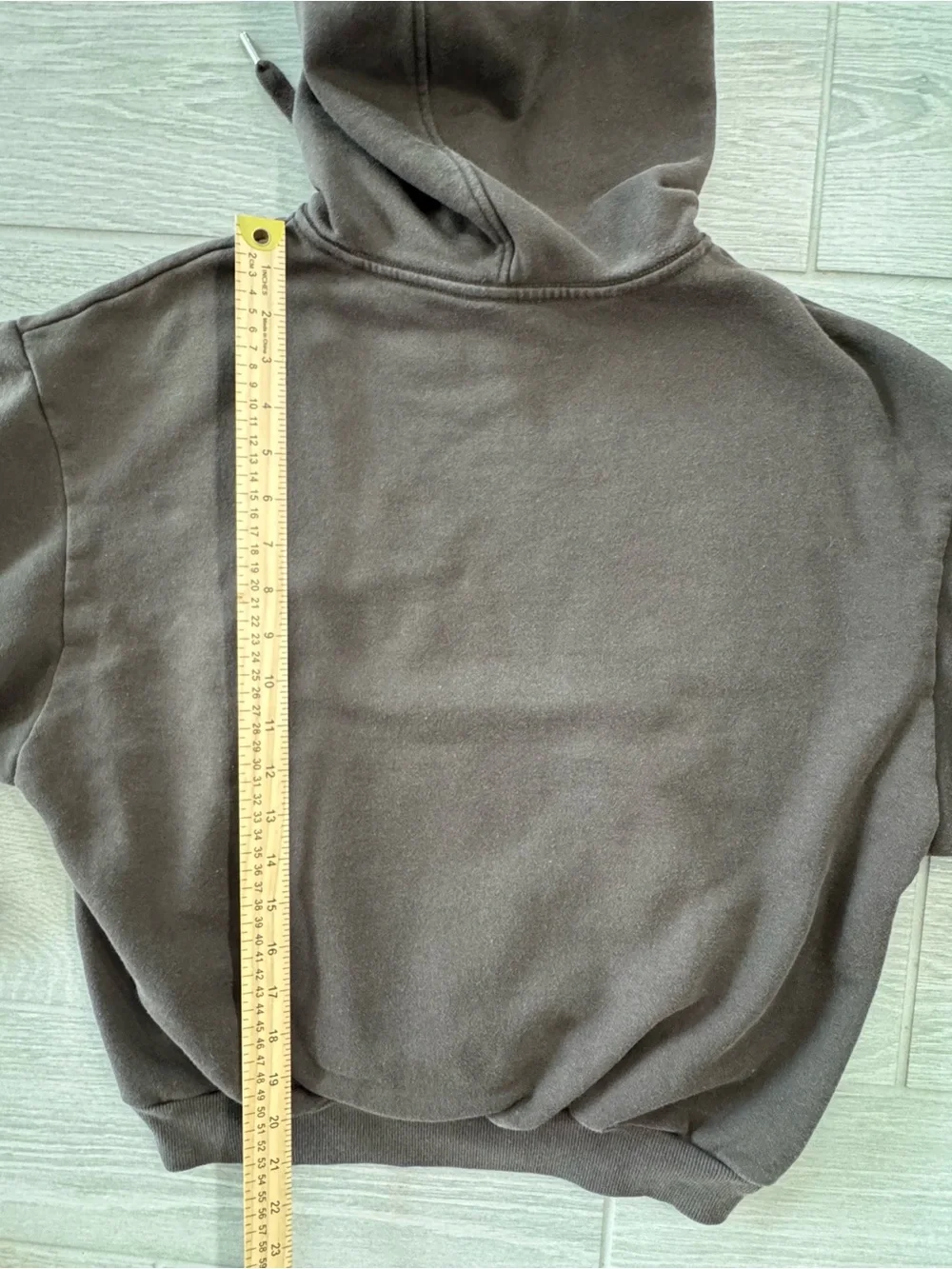 ALO YOGA Accolade Hoodie in Dark Brown Espresso GUC